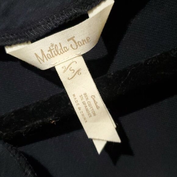 Matilda Jane All is Calm Jacket with Moto Style Snaps in Black Size S - Picture 14 of 14